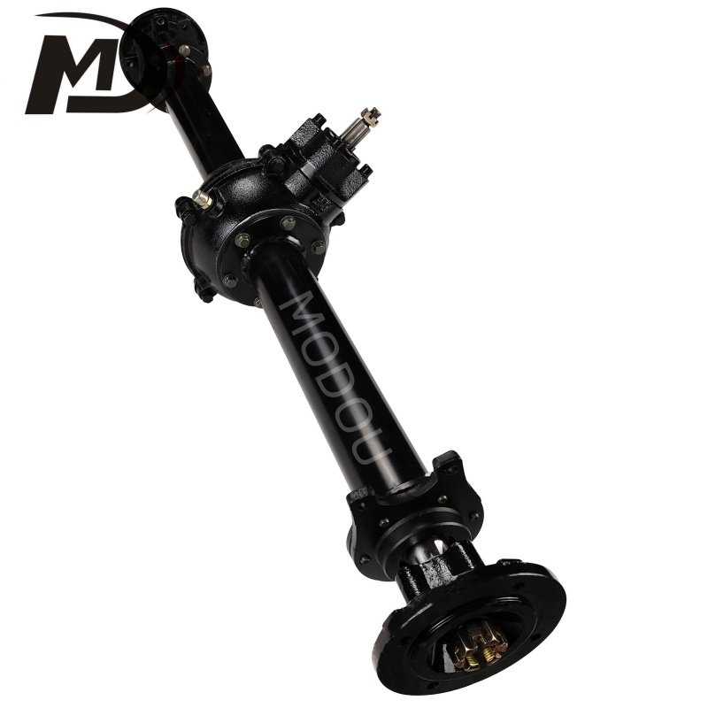 DIY Four-wheel Go Kart ATV Accessories Modified Differential Disc Brake Rear Axle Transmission Frame Rear Suspension One Meter