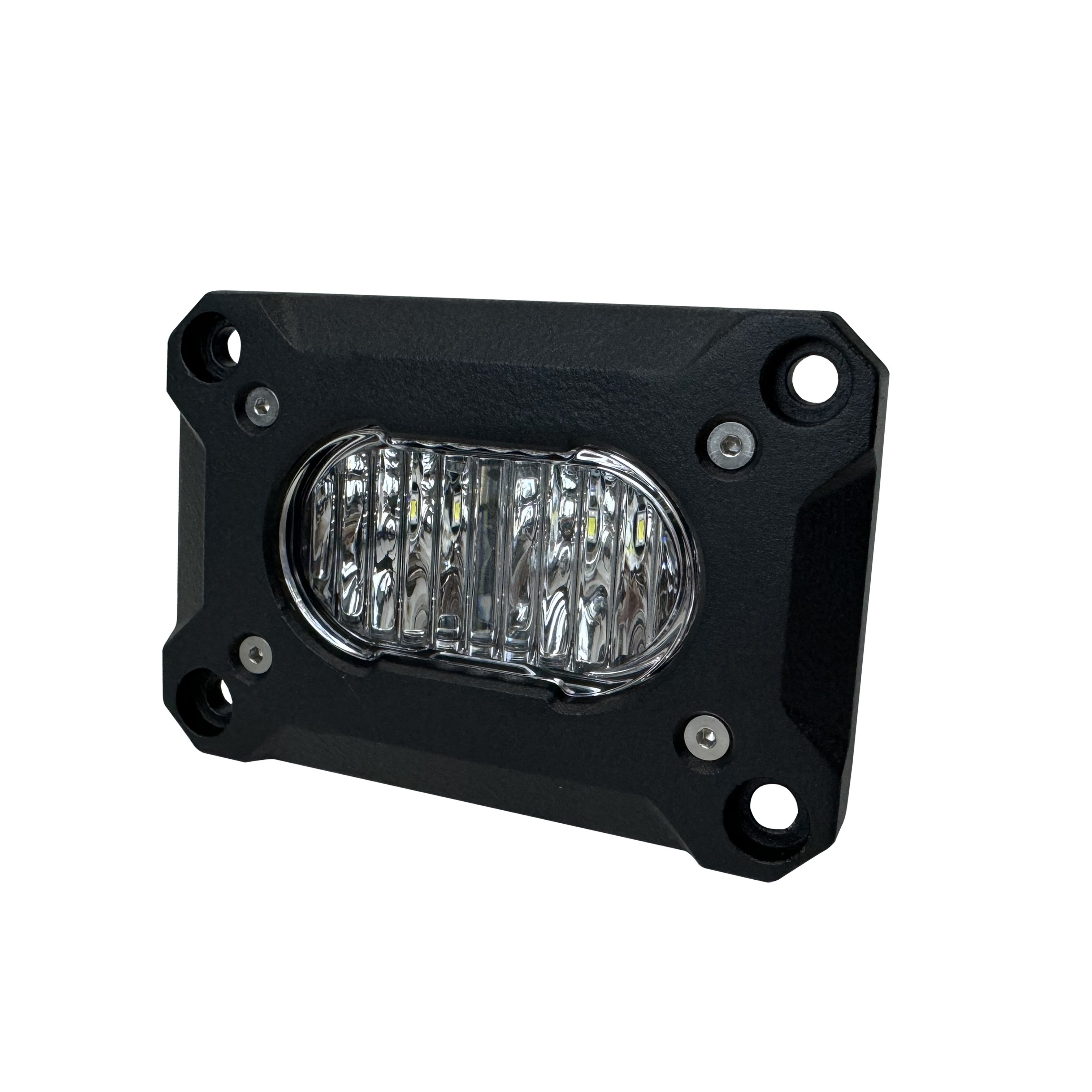 Flush Mount LED Work Light 20W Rear Bumper Pod LED Driving Lights for UTV/ATV Truck Tractor Boat