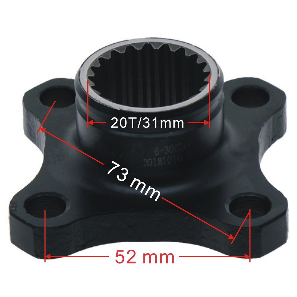 CF600 CF625 ATV SSV UTV OEM Drive Sleeve, Rear Axle for 9CR6-300206-10000 CFMoto CForce UForce 600 Atv/utv Parts & Accessories