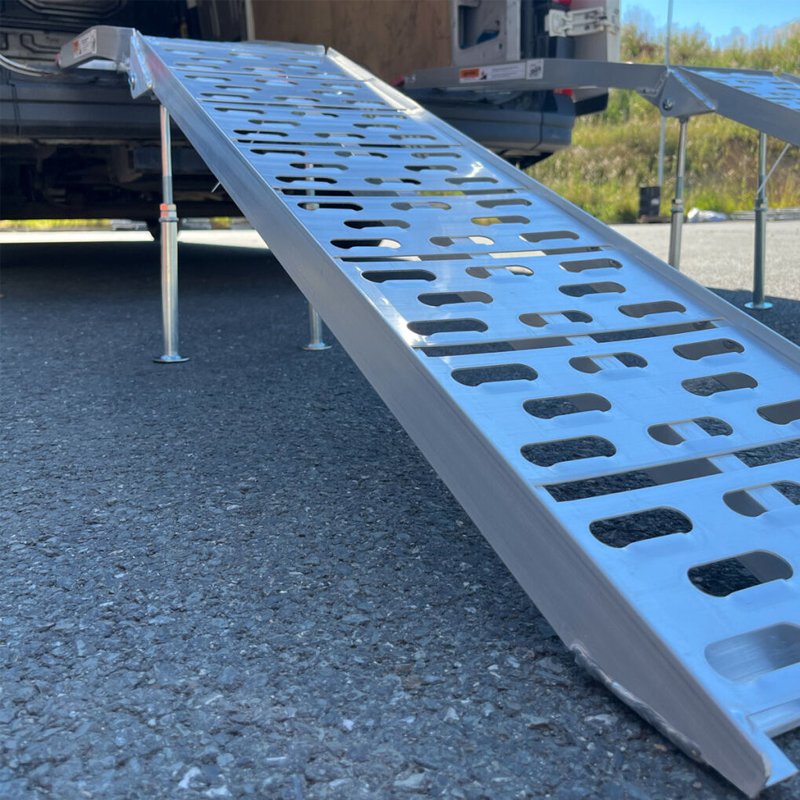 ATV Ramp Car Loading Ramps for Motorcycle Portable Foldable Factory Direct Sale OEM Aluminium Truck Trailer Loading Ramps