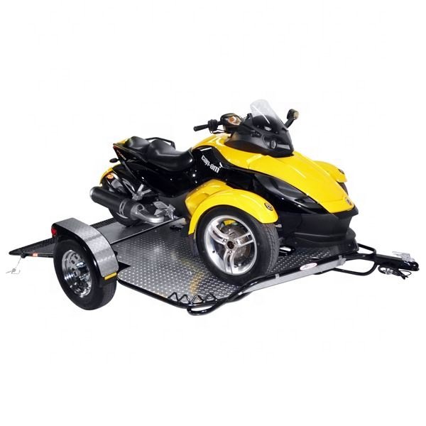 Brand New Cheap Aluminum UTV Motorcycle Stock Trailers for Sale (Standard Version)