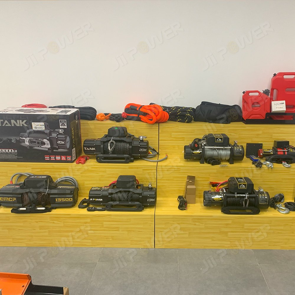 ODM 12v 4500lbs 12000lbs 13500lbs 20000LBS IP67 4x4 4WD Wired/Wireless Control Synthetic Rope Electric ATV Offroad Truck Winch
