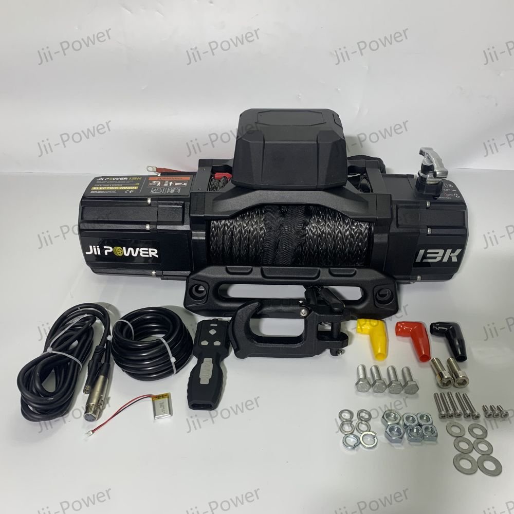 ODM 12v 4500lbs 12000lbs 13500lbs 20000LBS IP67 4x4 4WD Wired/Wireless Control Synthetic Rope Electric ATV Offroad Truck Winch