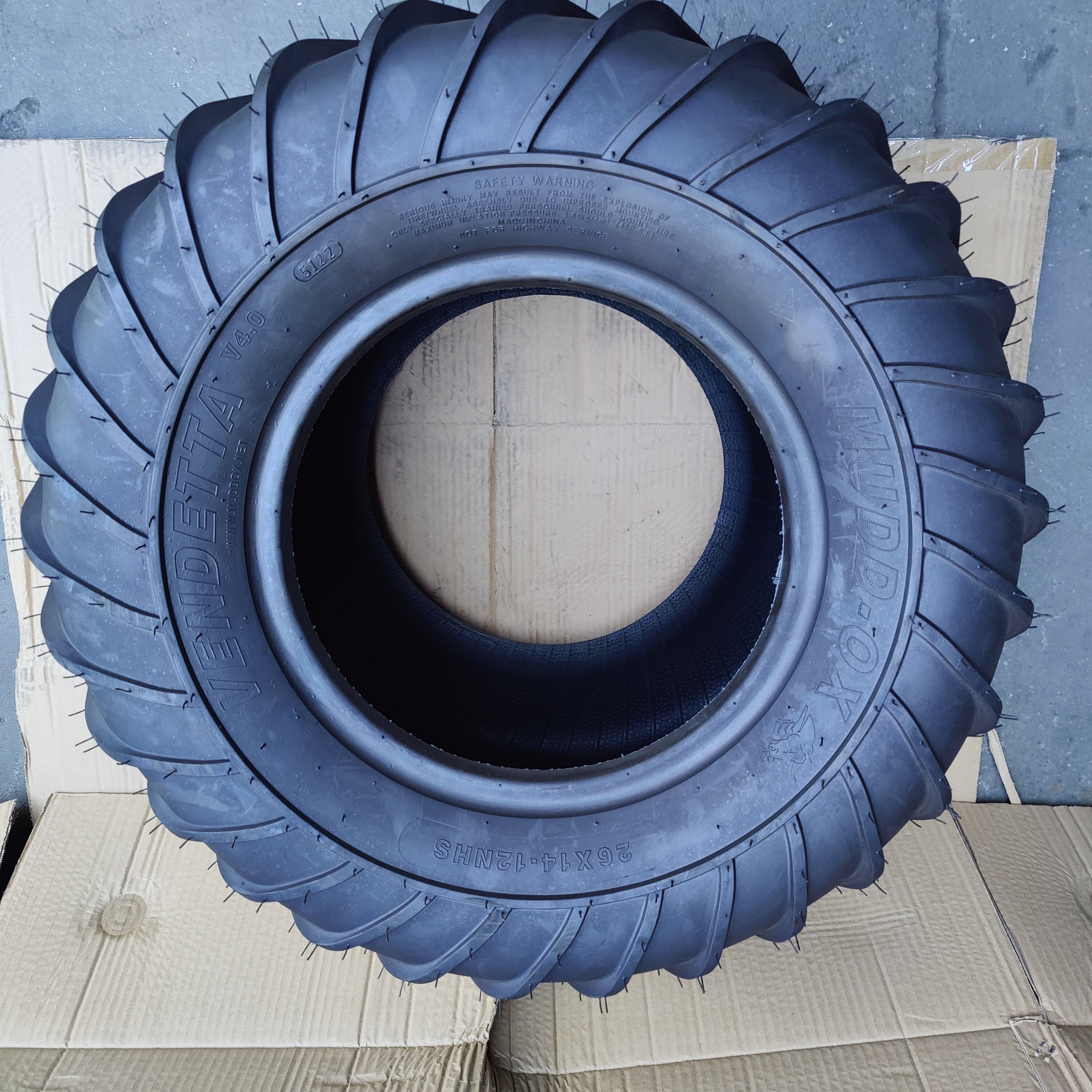 Chinese 26x14 12 All Terrain Tires ATV Tires Manufactural ATV Tire Tubeless Rubber Wheel