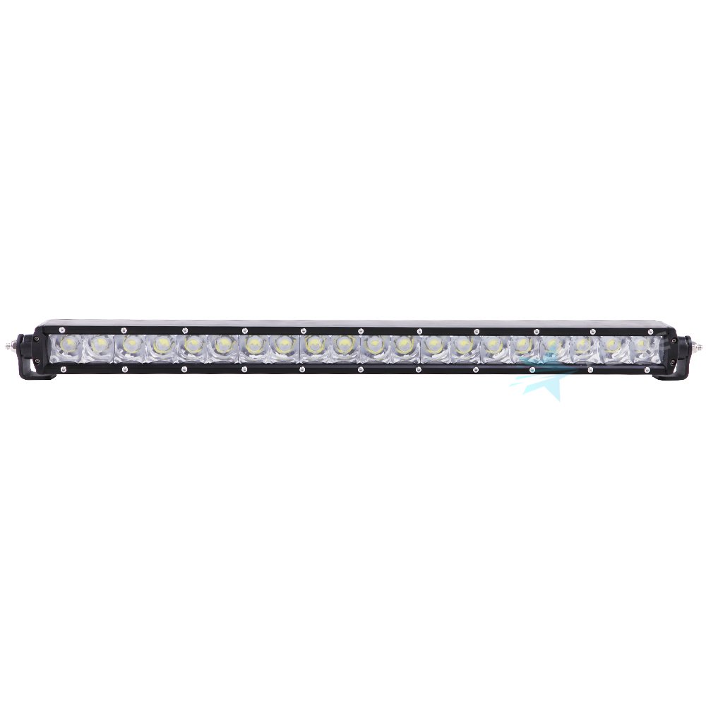 High Quality Led Light Bars 3D 100W 20inch LED Light Bar Single Row Slim LED Work Light for Trucks UTV ATV