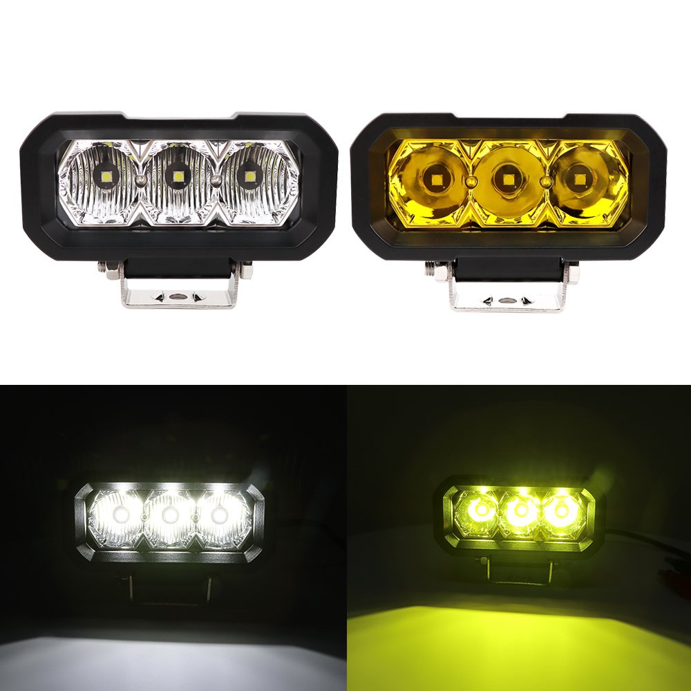 5 Inch Spotlight Led Work Fog Light White /AMBER Optional Spot/flood Driving Light for for Off-Road Truck ATV UTV SUV