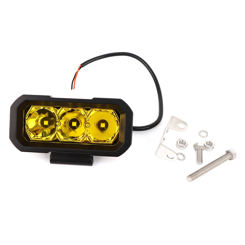5 Inch Spotlight Led Work Fog Light White /AMBER Optional Spot/flood Driving Light for for Off-Road Truck ATV UTV SUV
