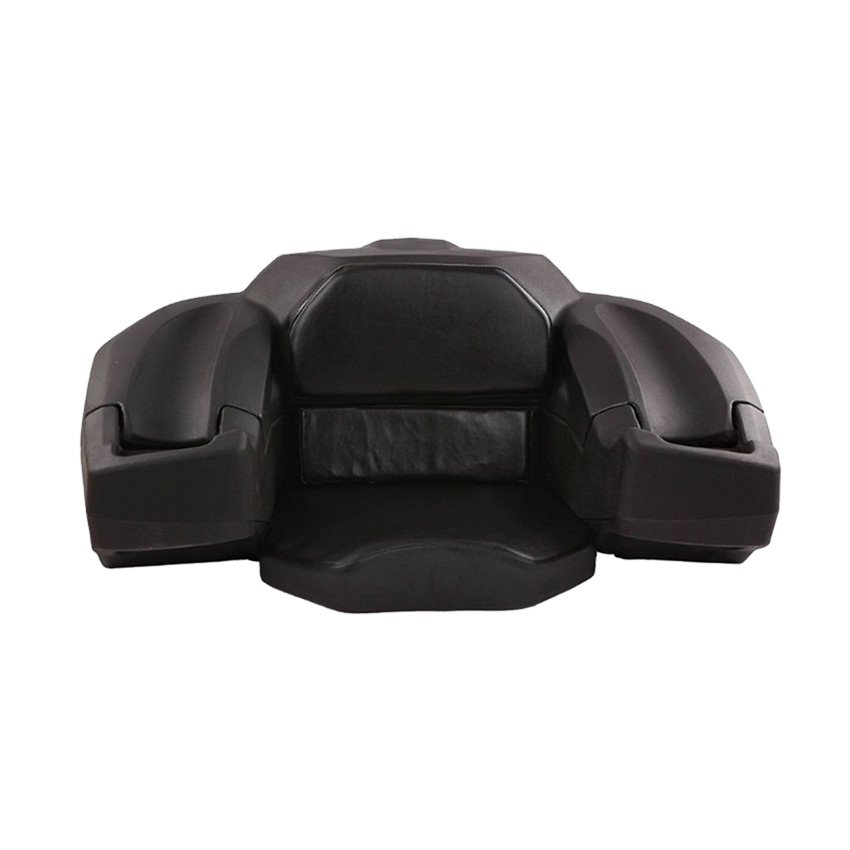 ATV Accessories Quad Bike Rear Storage Box With Cushioned Seat and Backrest