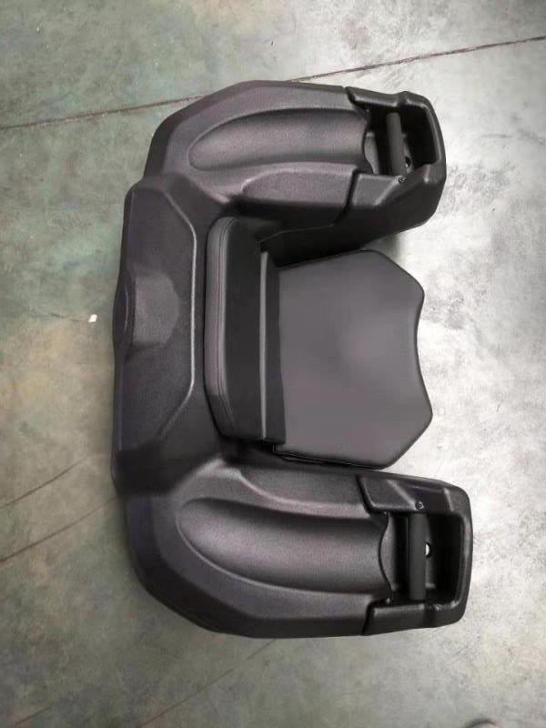 ATV Accessories Quad Bike Rear Storage Box With Cushioned Seat and Backrest