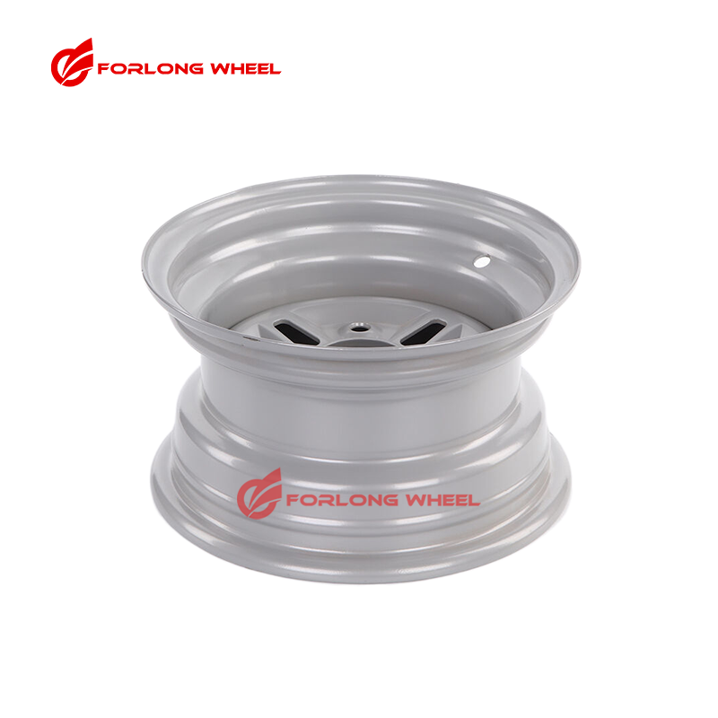 FORLONG 10 Inch 5.50x10 4x110 4-110-60 Go-kart Wheel ATV & UTV Wheel Rims for 21x7-10 22X7-10 23x7-10