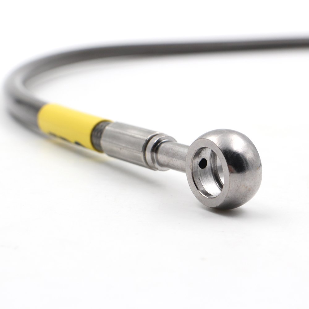 ATV UTV Brake Accessory Parts Hydraulic Automotive Front Rear 304 Stainless Steel Braided PTFE Brake Pipe Line Hose Assembly Kit