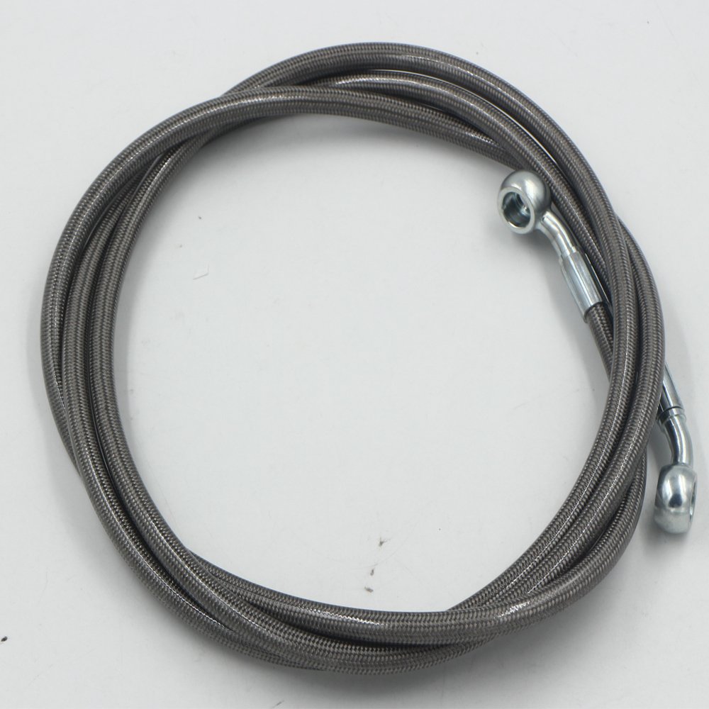 ATV UTV Brake Accessory Parts Hydraulic Automotive Front Rear 304 Stainless Steel Braided PTFE Brake Pipe Line Hose Assembly Kit