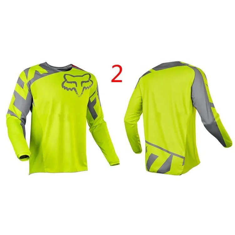 Custom Made Athletic Fit Motocross Full Sleeve Jersey ATV Off Road Dirt Motocross Shirts