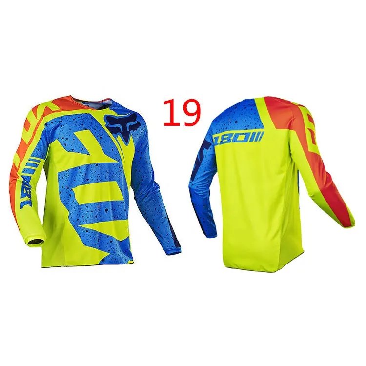 Custom Made Athletic Fit Motocross Full Sleeve Jersey ATV Off Road Dirt Motocross Shirts
