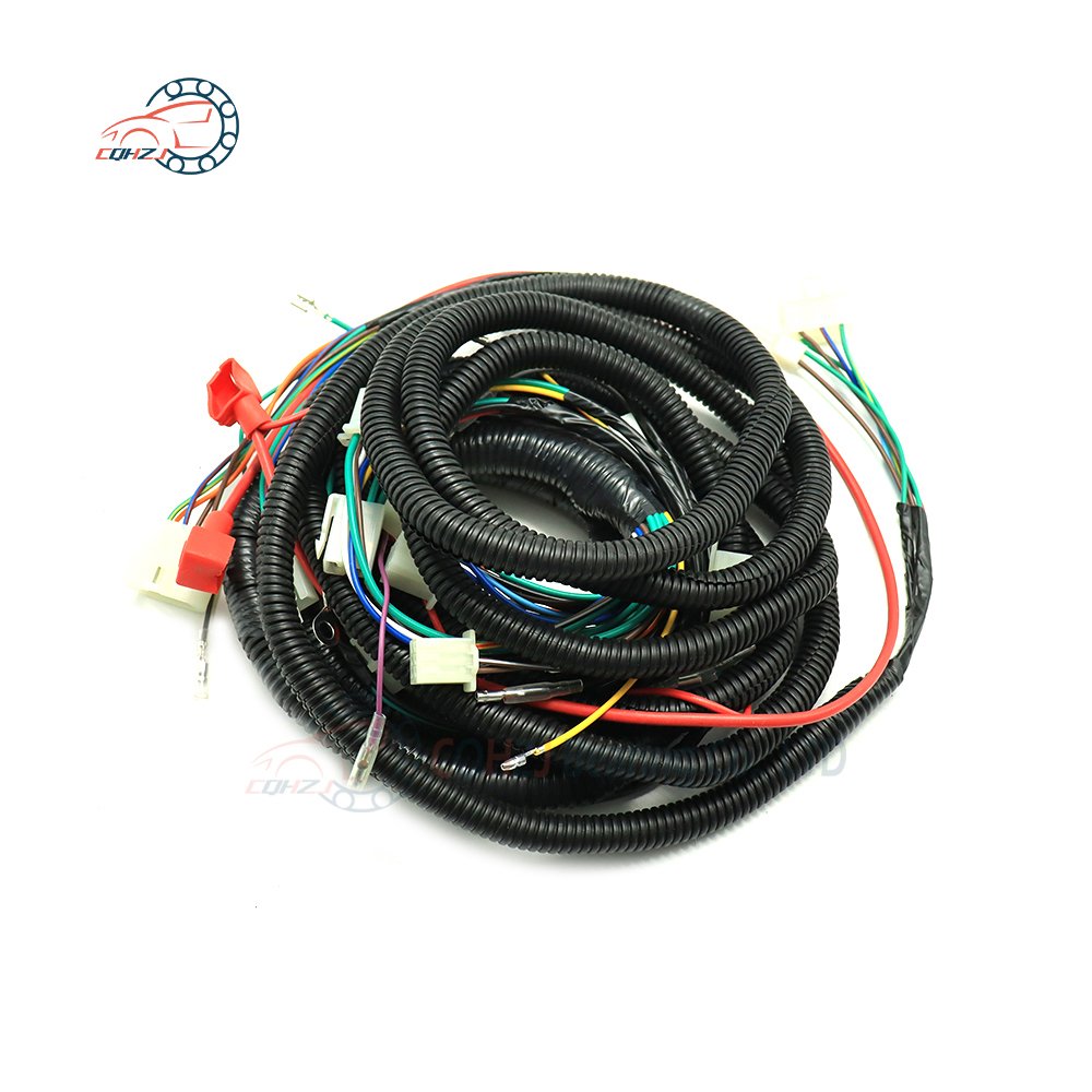 CQHZJ Factory Wholesale ATV Tricycles Parts All Terrain Vehicle Complete Wire Harness Cable Assembly ATV CDI Full Vehicle Cable