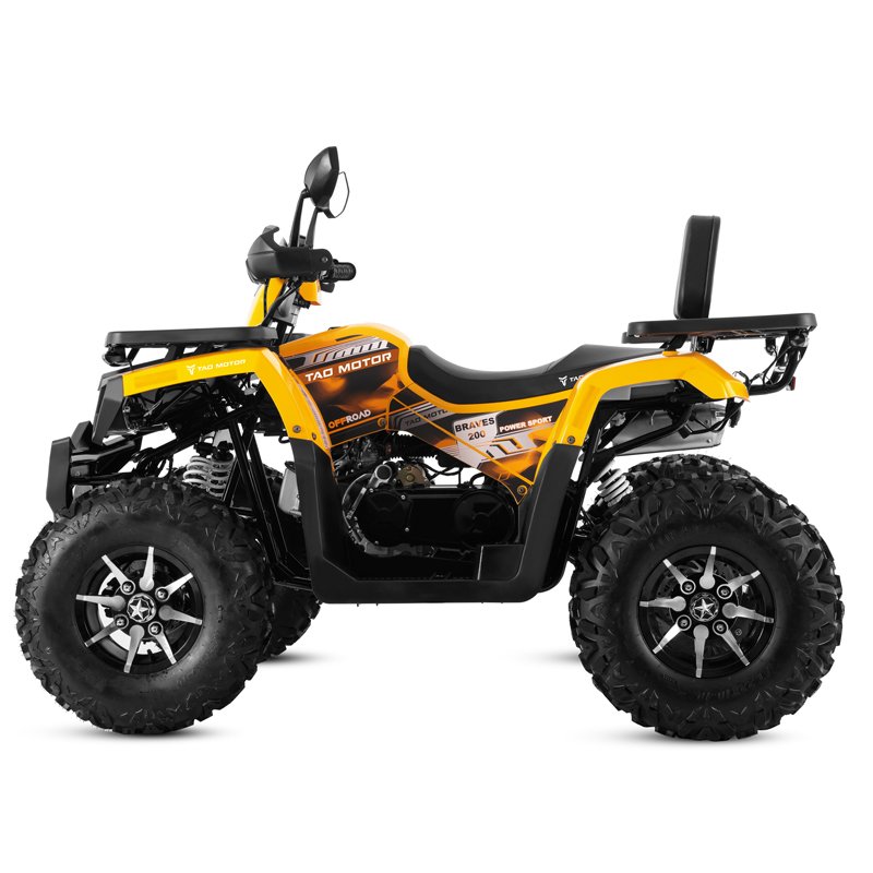 Tao Motor 2025 New Chain Drive Automatic Quad Bike 4 Wheeler Adult 200cc ATV