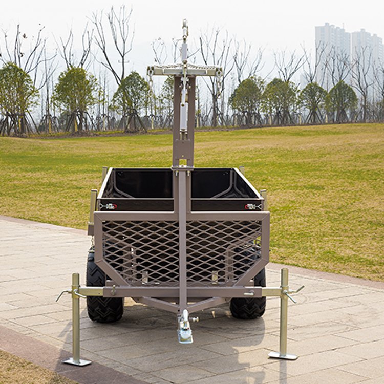 Wholesale High Quality Box Trailer Atv Wood Trailer Farm Trailer