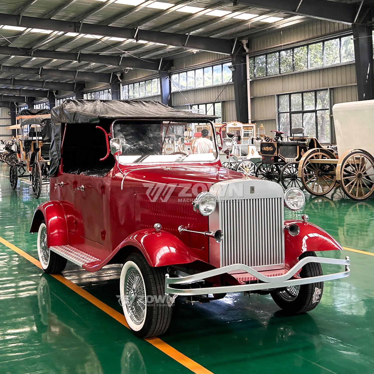 Brand New Cheap Red Classic Hot Sale Gasoline/Electric Off-road Cart Four Wheels for Adult