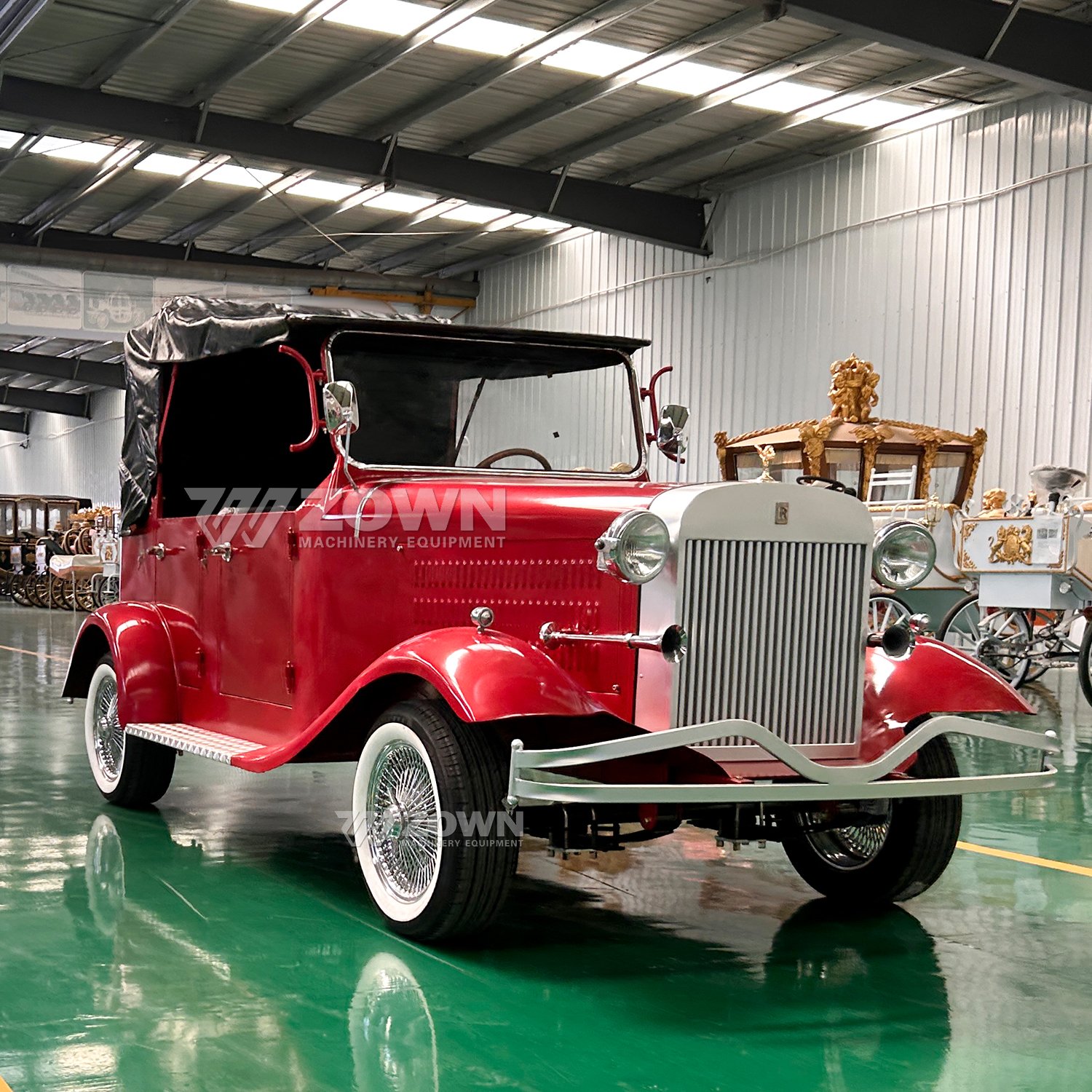 Brand New Cheap Red Classic Hot Sale Gasoline/Electric Off-road Cart Four Wheels for Adult