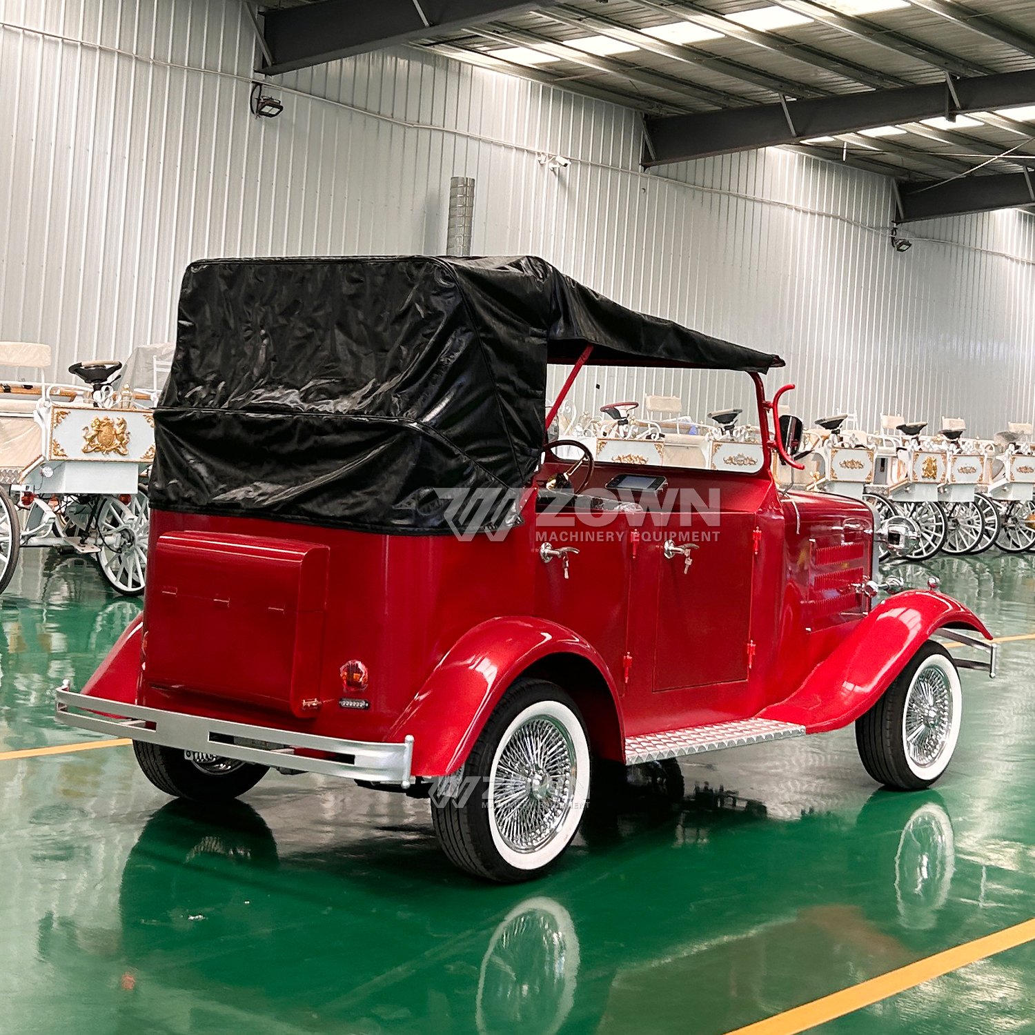 Brand New Cheap Red Classic Hot Sale Gasoline/Electric Off-road Cart Four Wheels for Adult