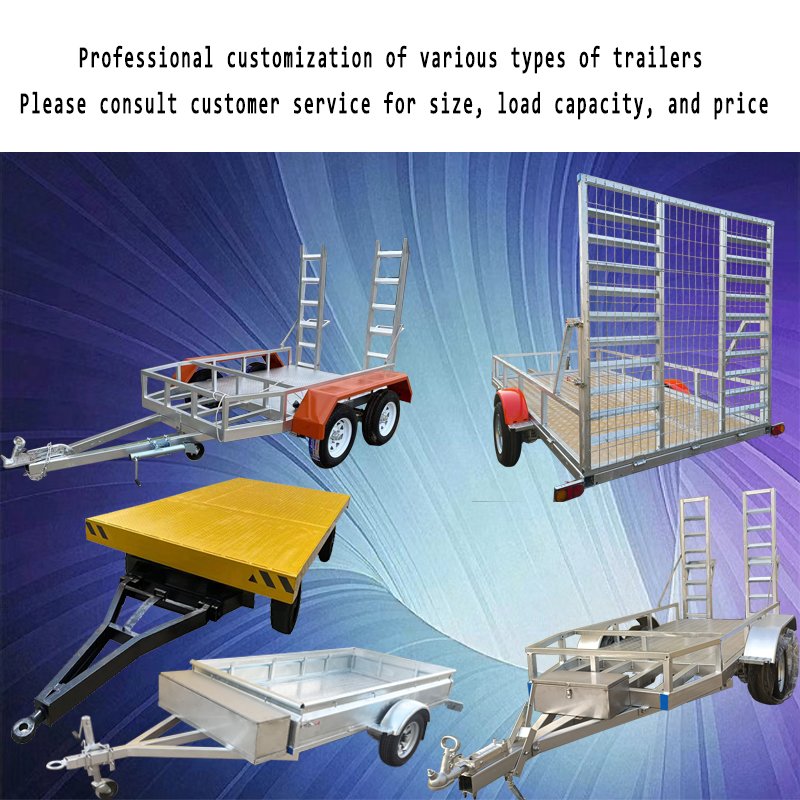 Hot Dip Galvanized Hydraulic Atv Dump Semi Trailer with CE Certificate