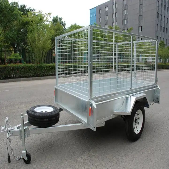 Hot Dip Galvanized Hydraulic Atv Dump Semi Trailer with CE Certificate