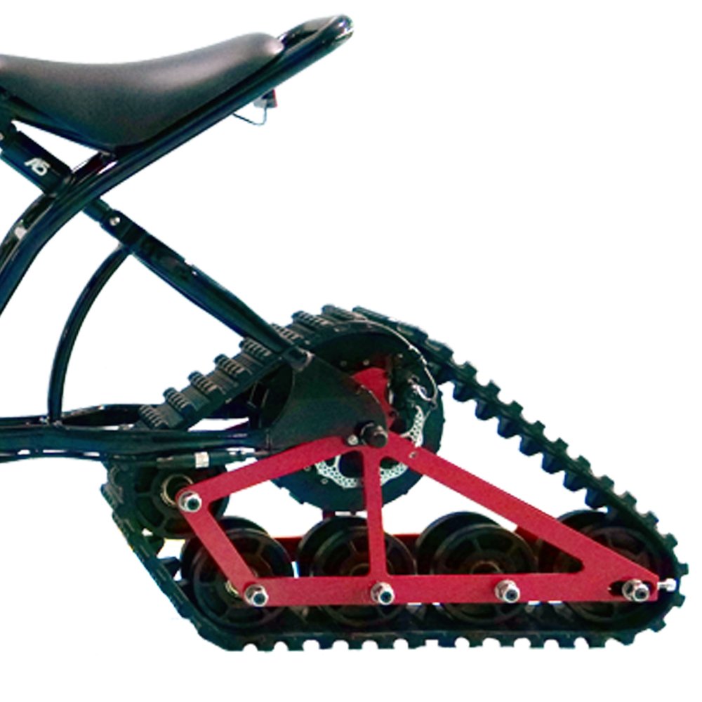 Track Tire ATV All Terrain Ebike Snowmobile Crawler Belt 2000w Motor Snow Track