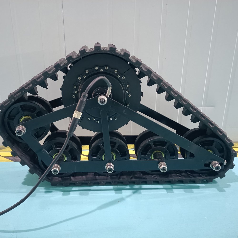 Track Tire ATV All Terrain Ebike Snowmobile Crawler Belt 2000w Motor Snow Track