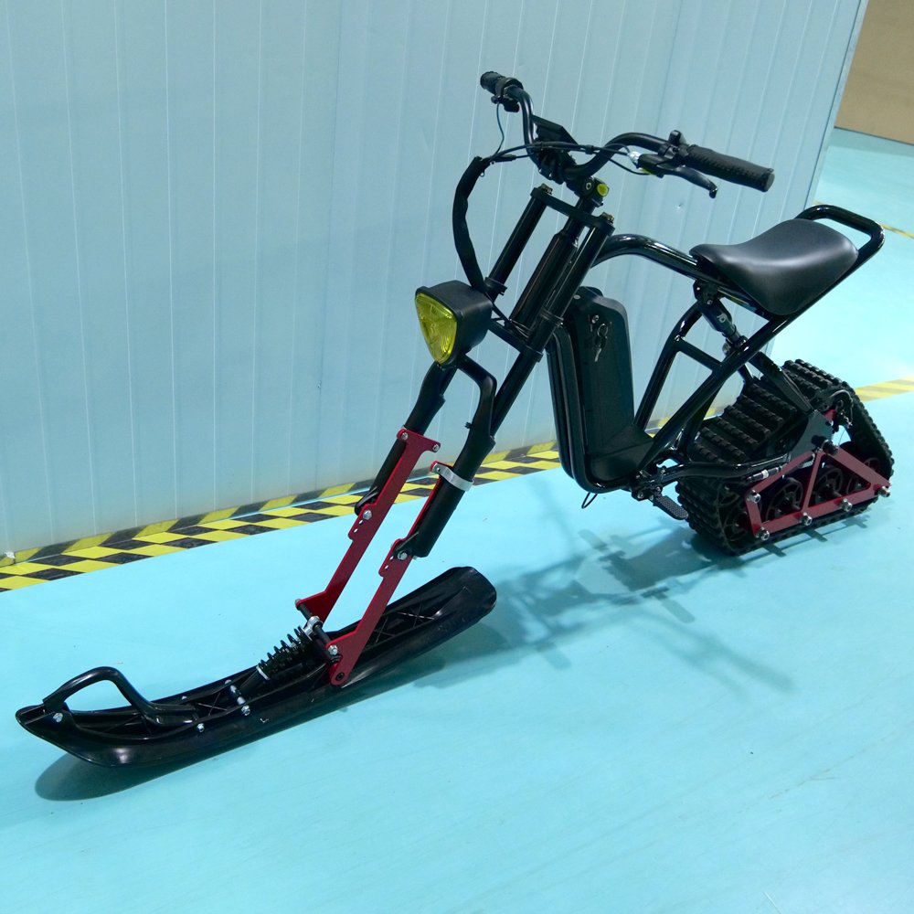 Track Tire ATV All Terrain Ebike Snowmobile Crawler Belt 2000w Motor Snow Track