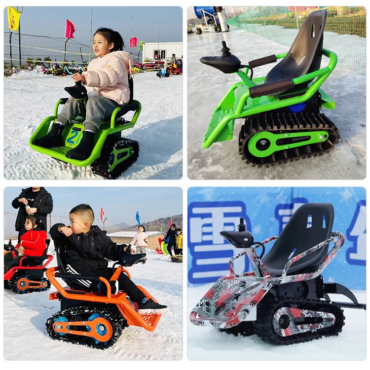 China Custom Tracked ATV Can Sit People Children Small tank Electric Tracked Vehicle