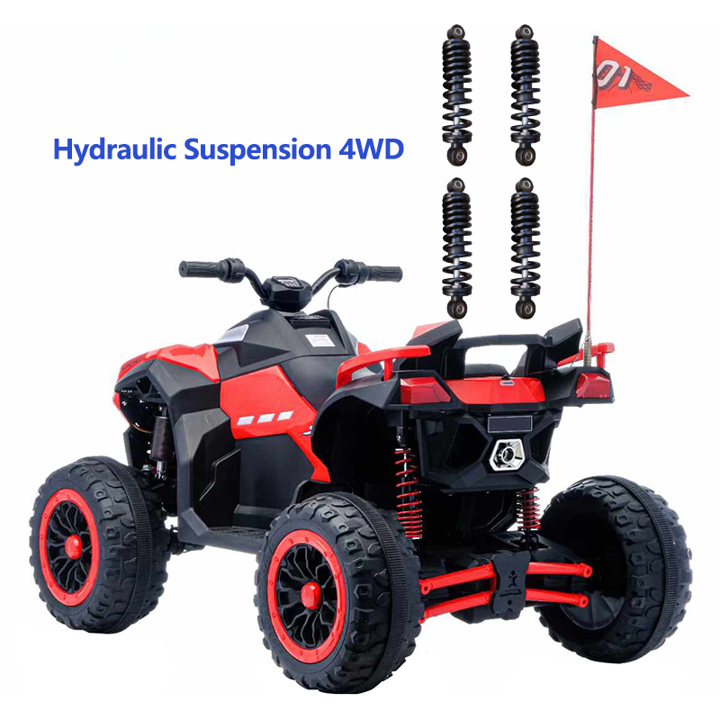 Newest 12V ATV Electric Children Car Hydraulic Shock Absorption Ride on Car for 8 to 13 Years Boy and Girl