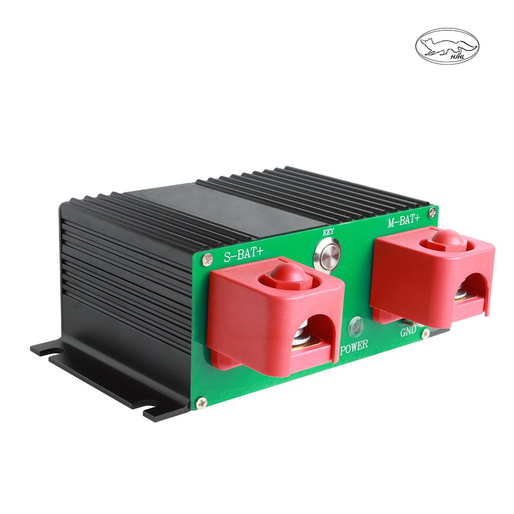 Hot Sale Dual Battery Isolator 12V/24V Smart Battery Isolator Auto Switch with Voltmeter for Rv ATV UTV