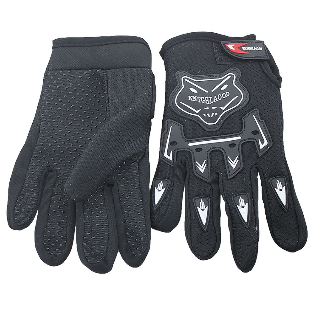 S M L Children 4-14 Years Old Riding Gloves Anti-slip Child Motocross ATV Scooter Skating Kids Motorcycle Gloves