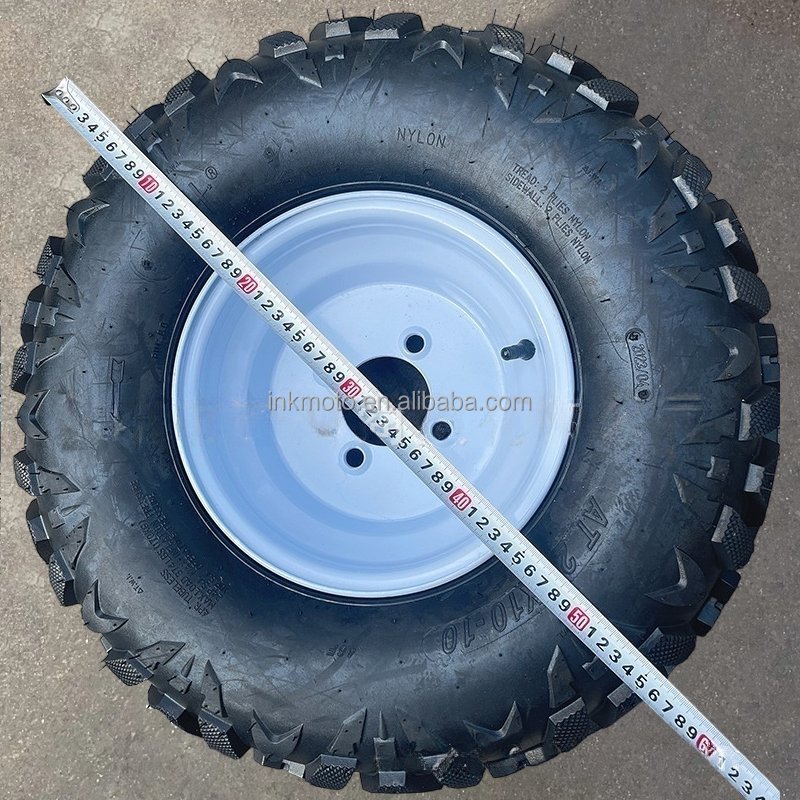 10 Inch Atv Tires 22x10-10 Golf Cart Wheels and Tires with Hub