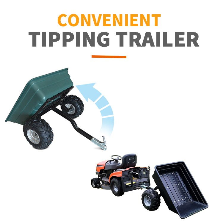 Multi Purpose Atv Utility Trailer Multi-Function Atv Towed Wagon With Wheels All-in-One ATV Utility Trailer