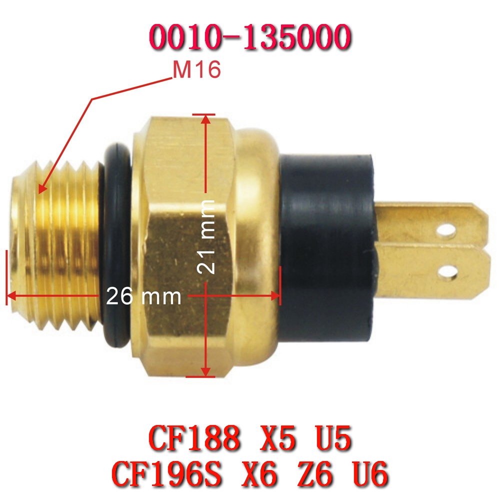 CF600 CF625 OEM 0010-135000 Thermo Switch for CFMoto U6 X6 Atv Utv Parts Atv/utv Parts & Accessories