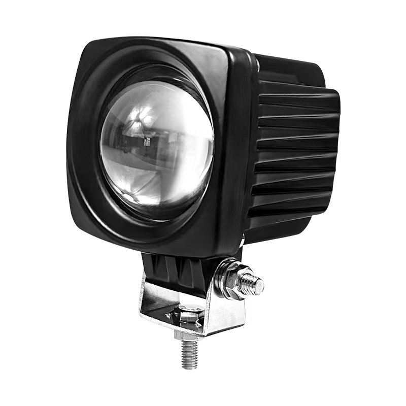 JOPOWER Offroad Laser LED Square Multi Color Laser Spot Lighting Whip Lights 2.5" Pods for ATV UTV Polaris Can Am Epxpedition