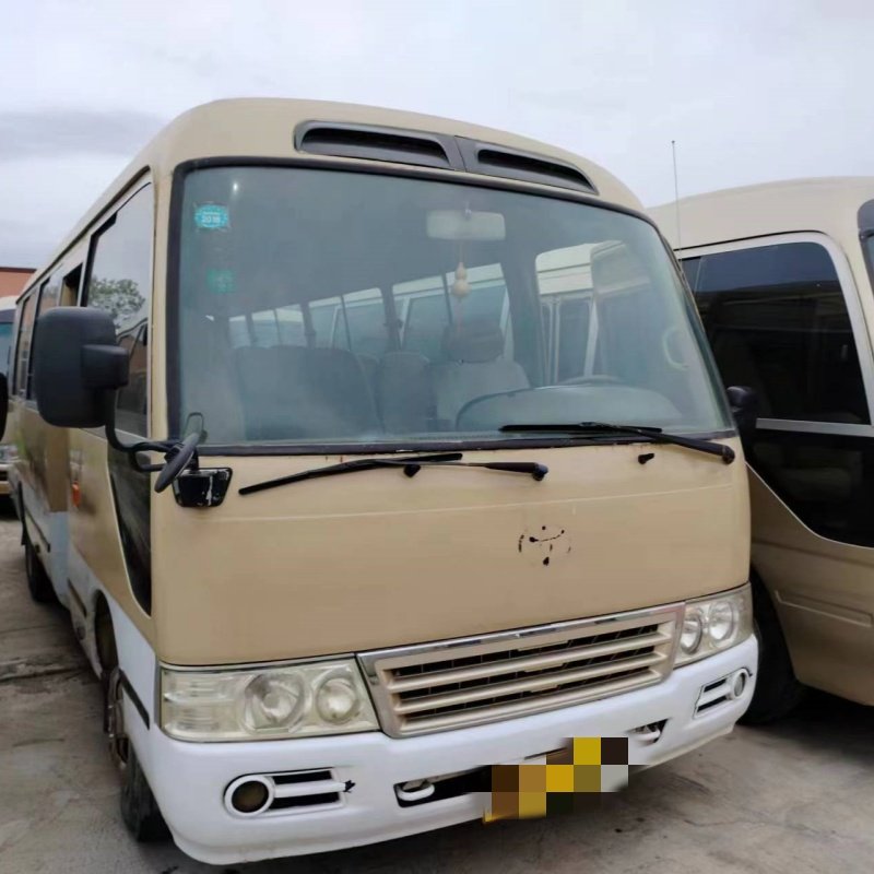 FREE SHIPPING Hot Sale BudgetFriendly 18-30Seat Used Car TOYOTA COASTER Diesel Passenger Transport