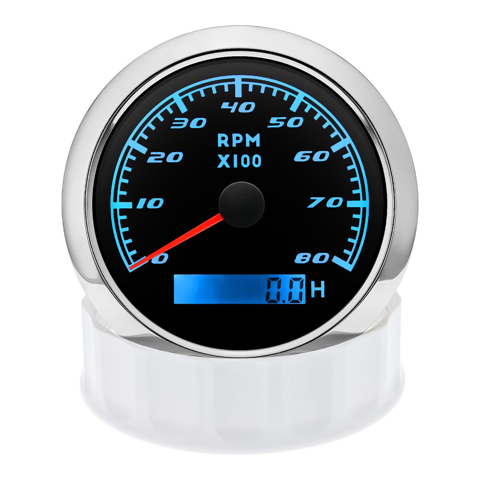 85mm Car Tachometer RPM Gauge 0-8000RPM With 7Colors Car Truck Motorcycle ATV UTV Marine Boat Yacht