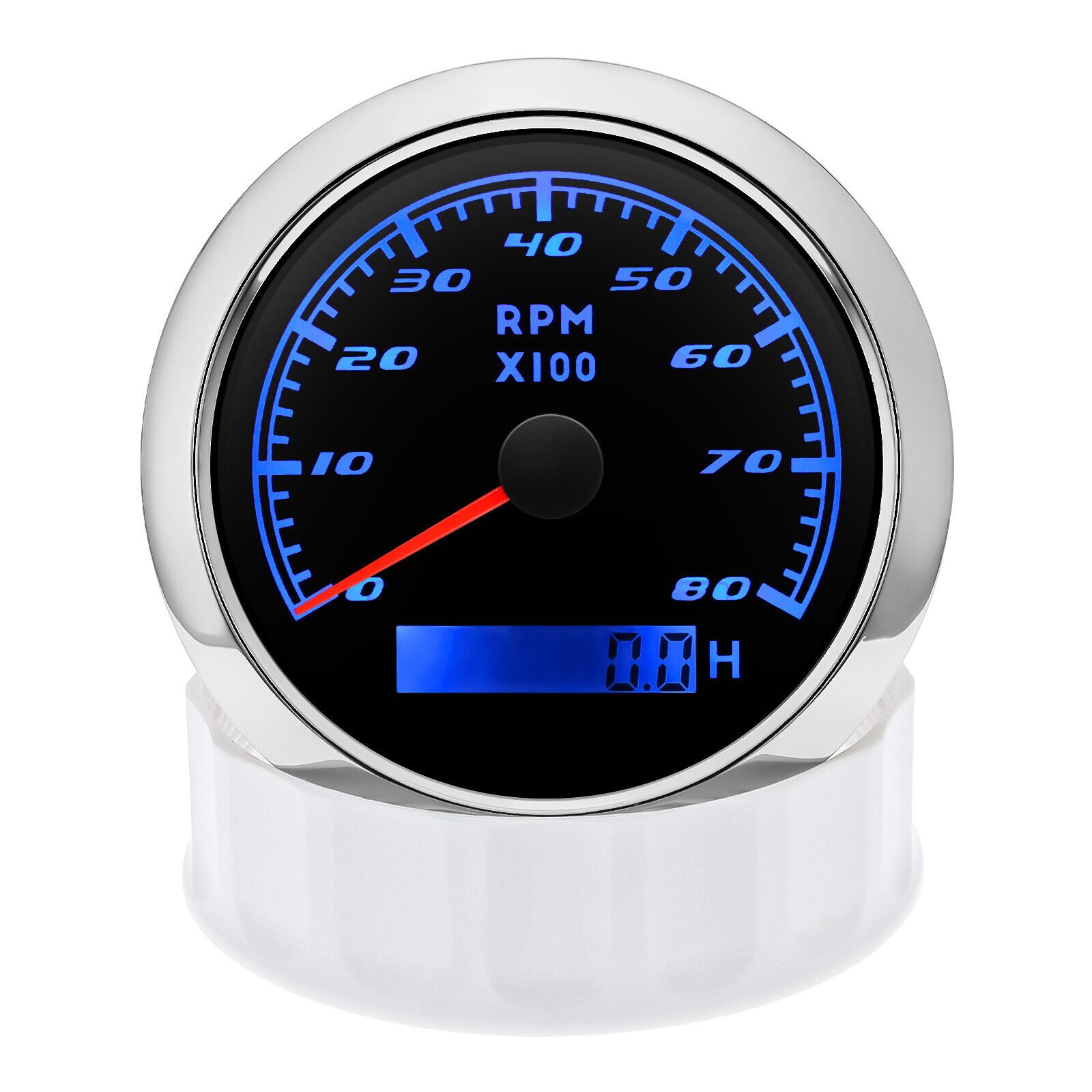 85mm Car Tachometer RPM Gauge 0-8000RPM With 7Colors Car Truck Motorcycle ATV UTV Marine Boat Yacht