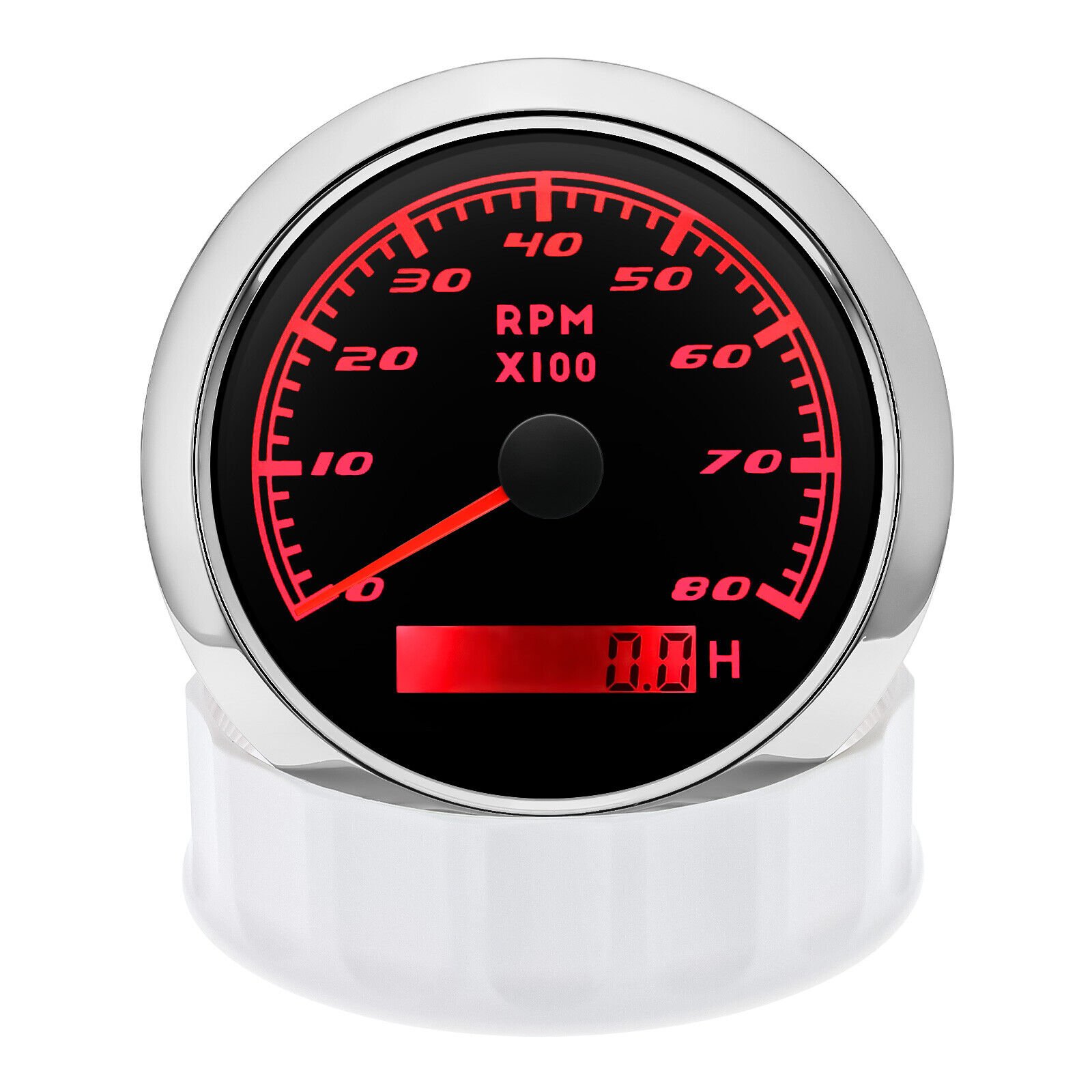 85mm Car Tachometer RPM Gauge 0-8000RPM With 7Colors Car Truck Motorcycle ATV UTV Marine Boat Yacht