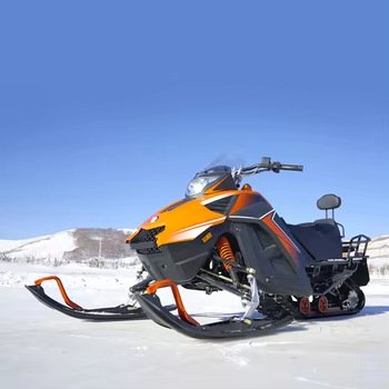 Factory Direct Fuel 150CC Winter Snowsports Adult 2-seat Automatic Tracked Snowmobiles ATV/UTV