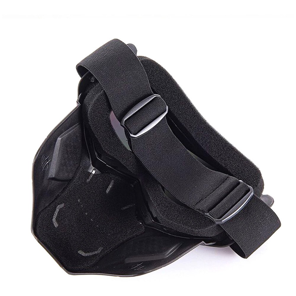 Motorcycle Helmet Goggles With Removable Face Mask ATV Dirt Bike Motocross Eyewear Riding Offroad Goggles