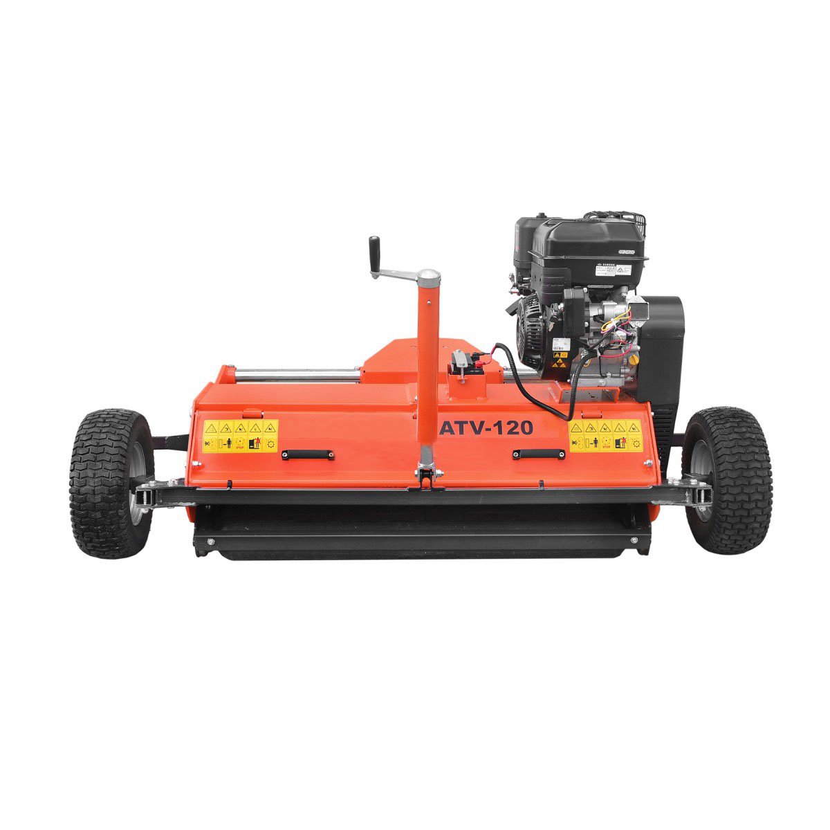 CE Approved 15HP Gasoline Grass Mower Tractor ATV Flail Mowers