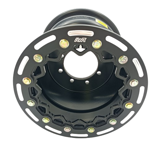 Rear Wheels Beadlock 9x8 3+5 4/110/115 Black Milled Ring Fit for Raptor 700 660 350 250 125,LTR 450 LTZ 400,TRX 450R 400EX