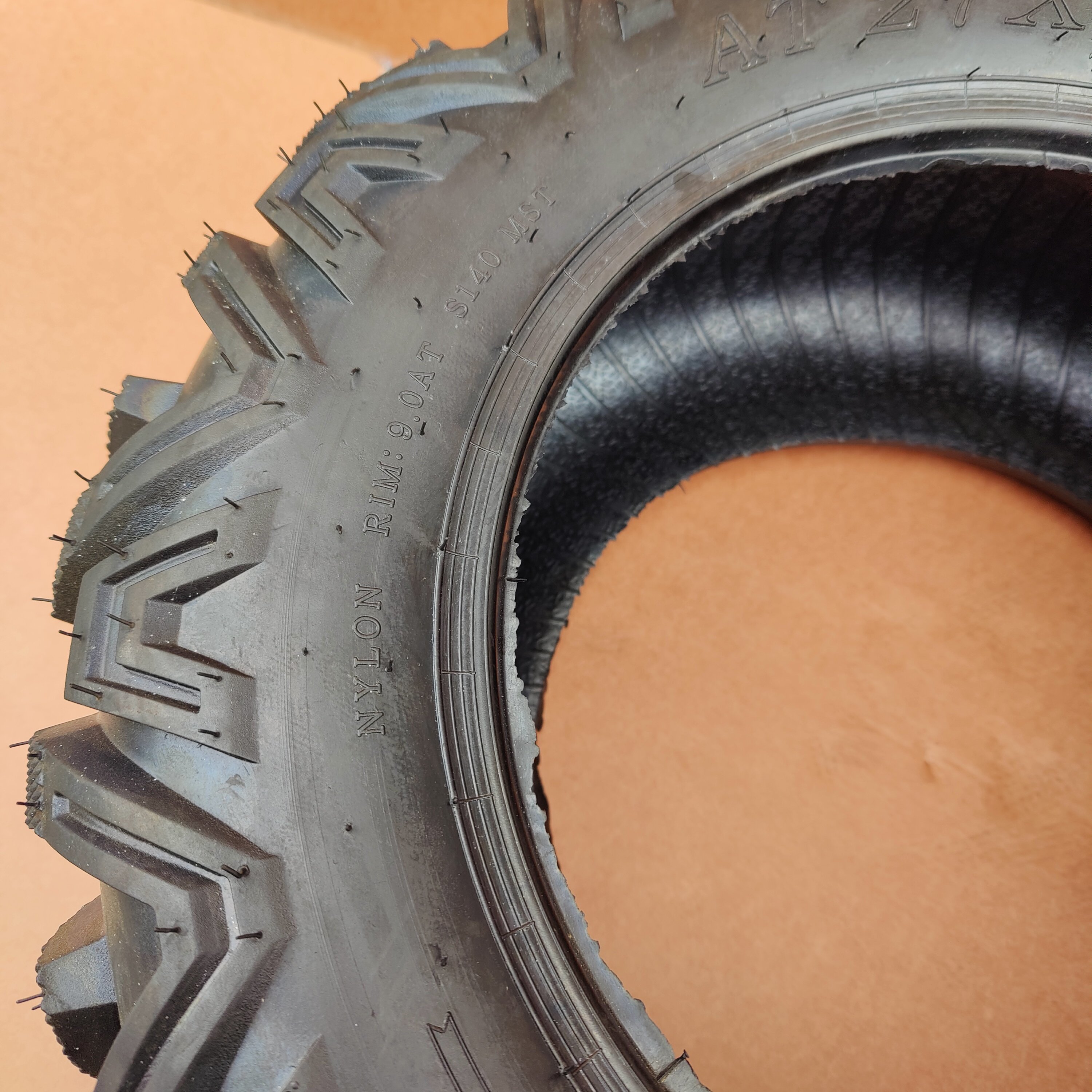 Lower Price ATV and UTV Tires 27x11-14 Tread Blocks Pattern Durable Tubeless Rubber Trailer Tires