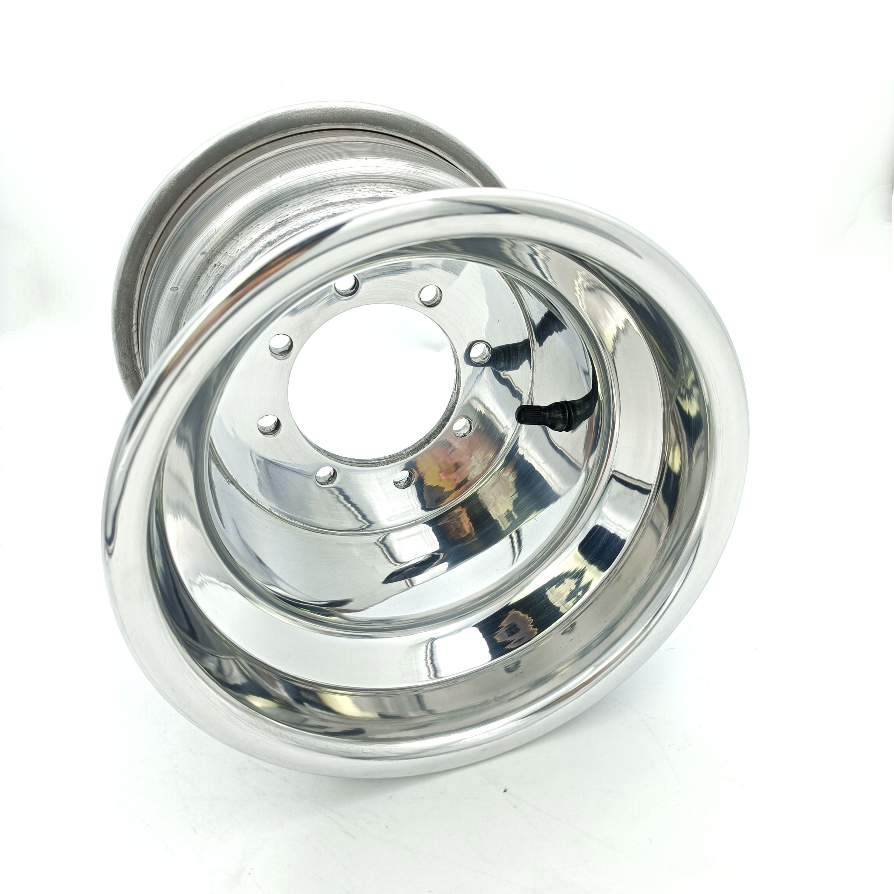 ATV 9x8 3+5 4 110 115 Polish Rolled Lip Wheel for Yamaha raptor 700 Banshee Yfz450 Suzuki Ltz400