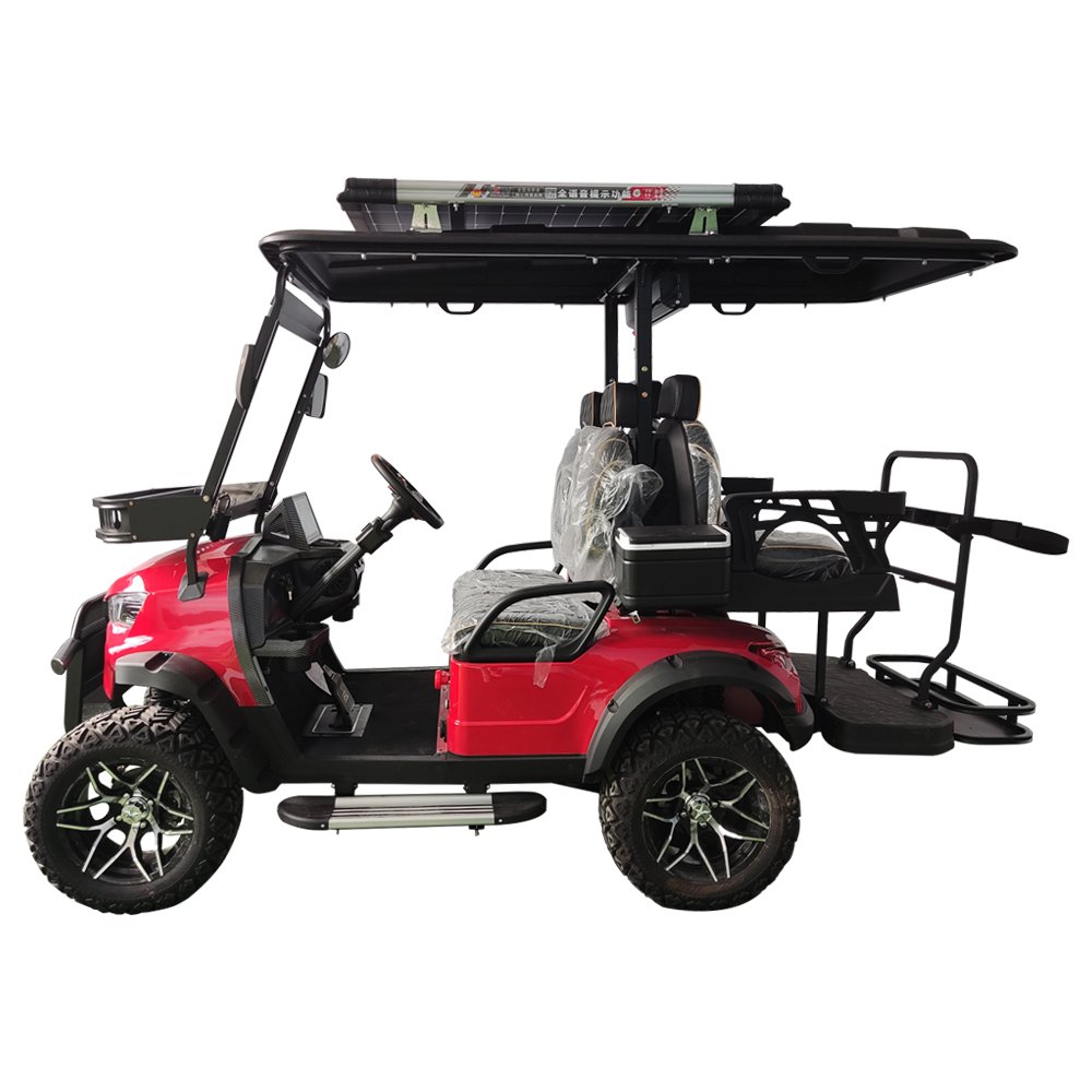Chinese Factory Latest Design 2 Seat Electric 48V 5000W Golf Cart Public Transport Car Brp Atv Buggy K5