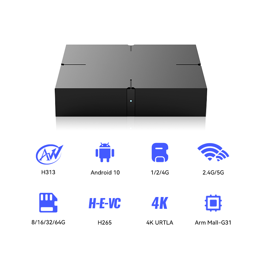 Android TV Box Streaming Android 10 ATV Certificated Smart Android TV BOX