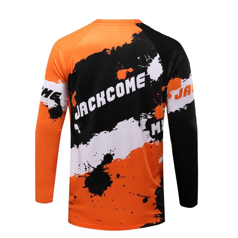 Breathable MTB Jerseys Custom Made ATV Dirt Bike Jerseys Shirts for MX Off-road Cycling Motocross Jerseys